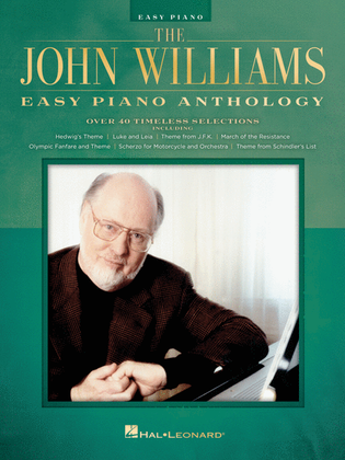 Book cover for The John Williams Easy Piano Anthology