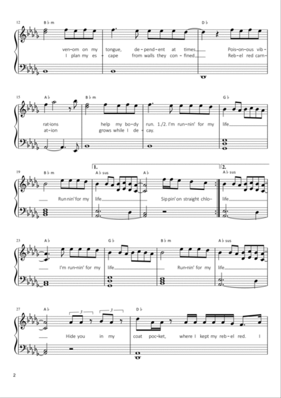 Chlorine Voice scores gallery preview page 2