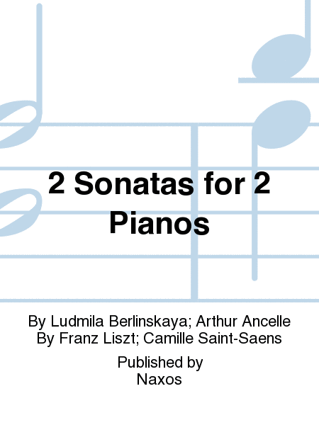 2 Sonatas for 2 Pianos