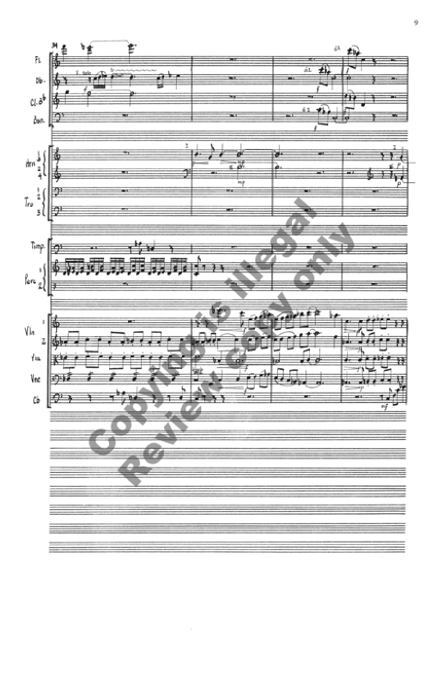 Deep Summer Music Full Orchestra scores gallery preview page 23