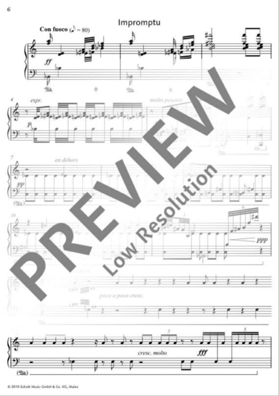 Deux Pièces Deux Pièces Piano Solo scores gallery preview page 7