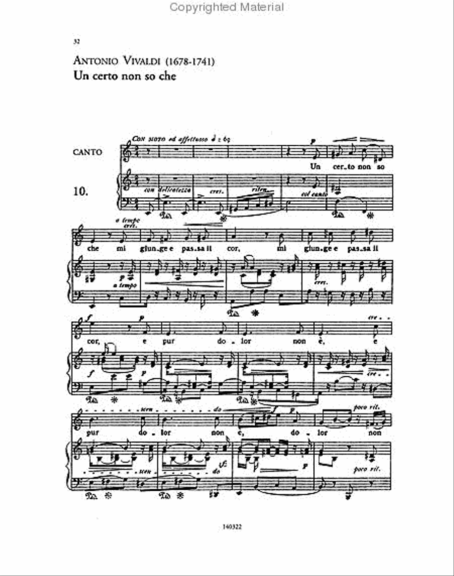 Arie Antiche - Volume 1 Voice scores gallery preview page 4