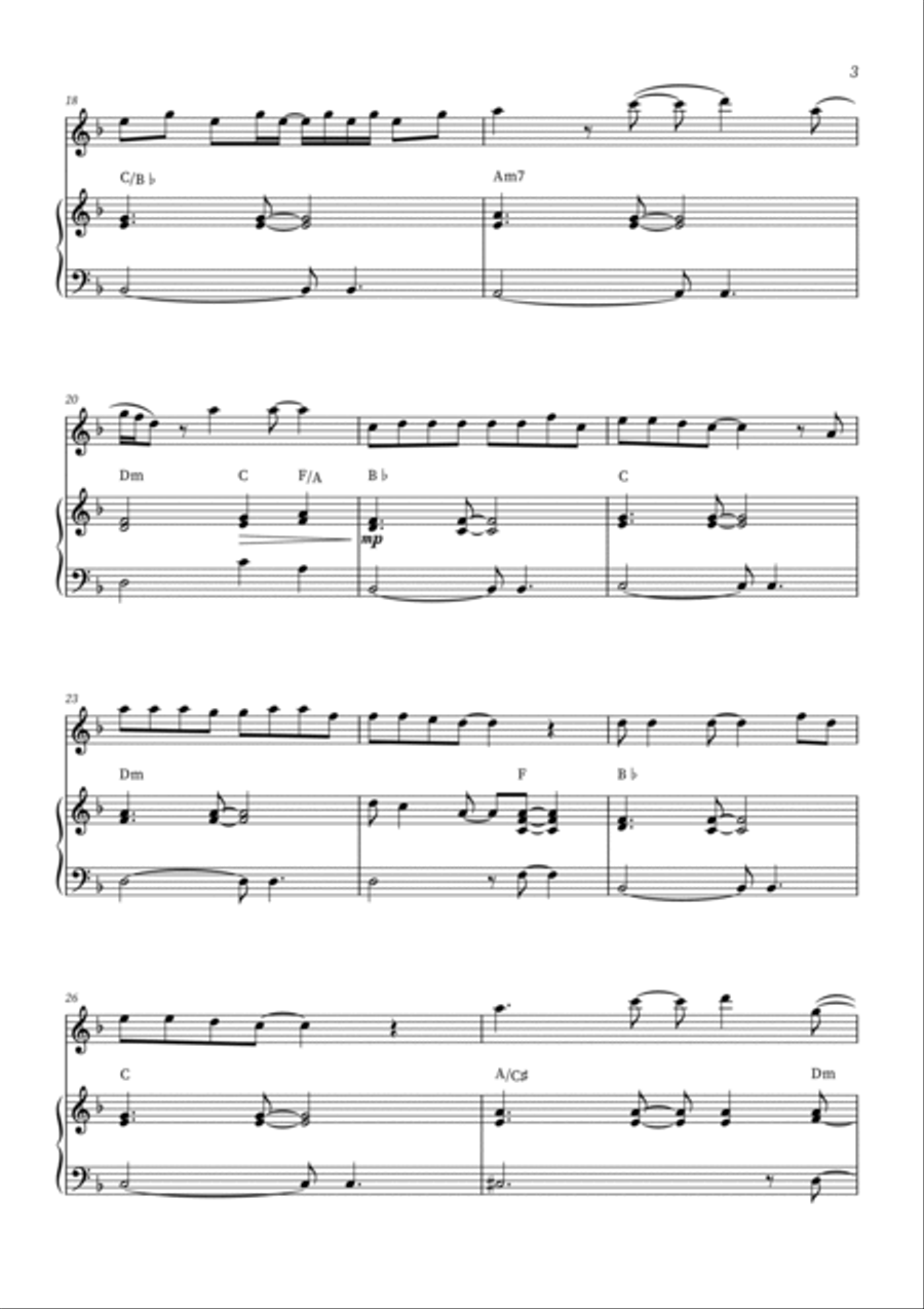 Peaches Alto Recorder scores gallery preview page 3
