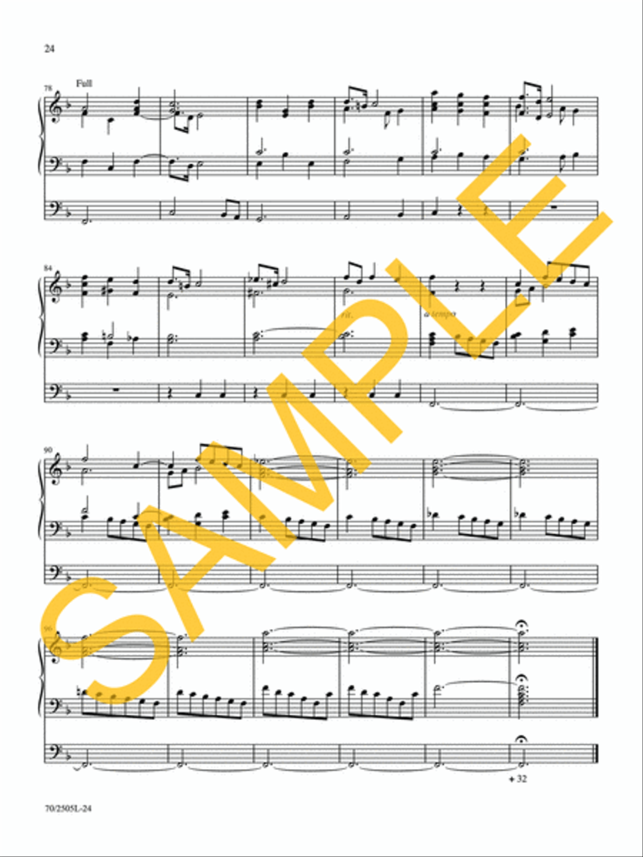 O Worship the King O Worship the King Organ Solo scores gallery preview page 18