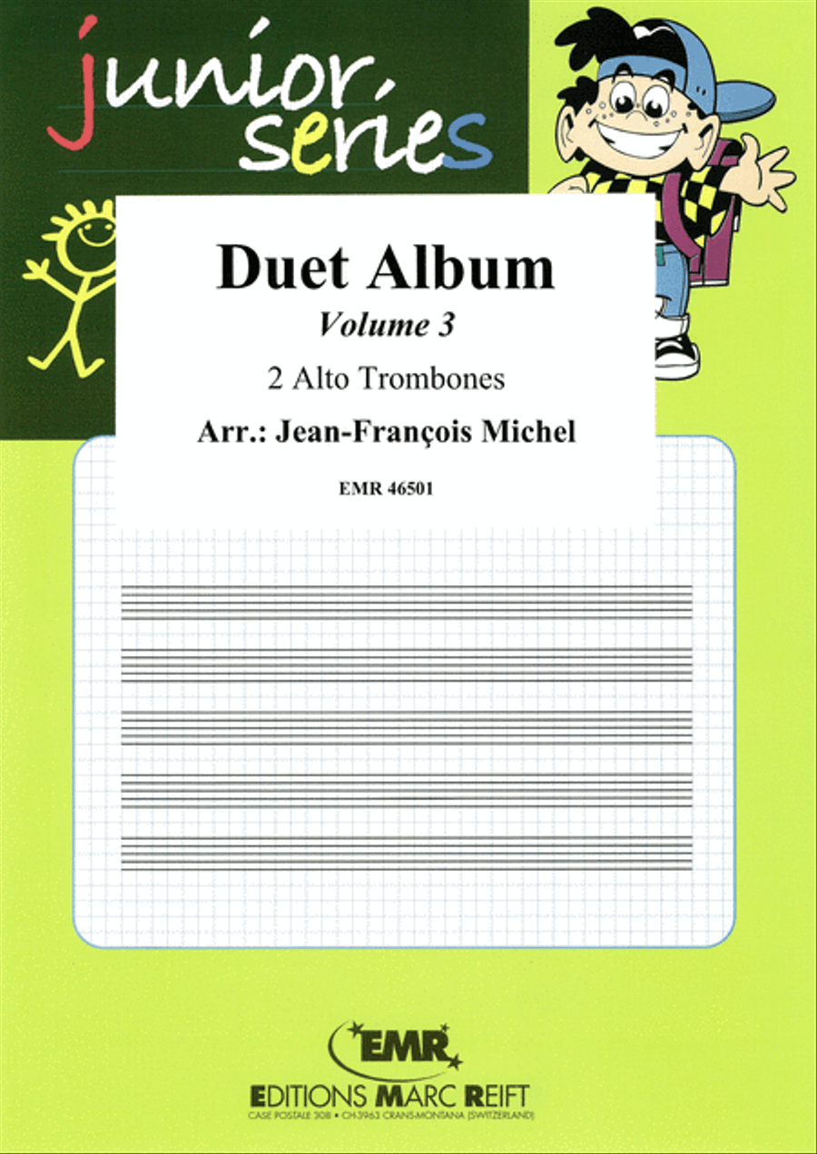 Duet Album Vol. 3 Duet Album Vol. 3 Trombone scores gallery preview page 1