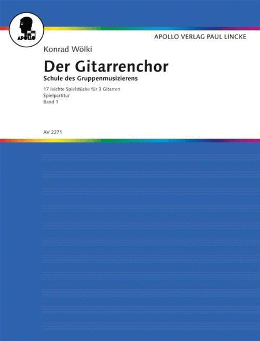 Der Gitarrenchor Vol. 1 Guitar Ensemble scores gallery preview page 1