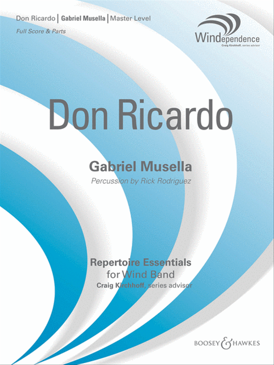 Don Ricardo Concert Band scores gallery preview page 1