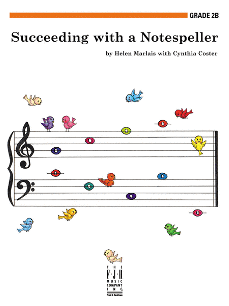 Succeeding with a Notespeller, Grade 2B Piano Method scores gallery preview page 2