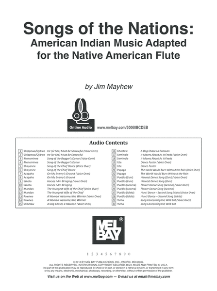 Songs of the Nations: American Indian Music Adapted for the Native American Flute image number null