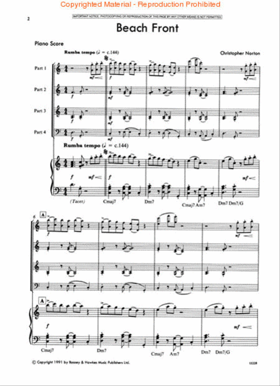 Four Pieces from Microjazz Concert Band scores gallery preview page 2