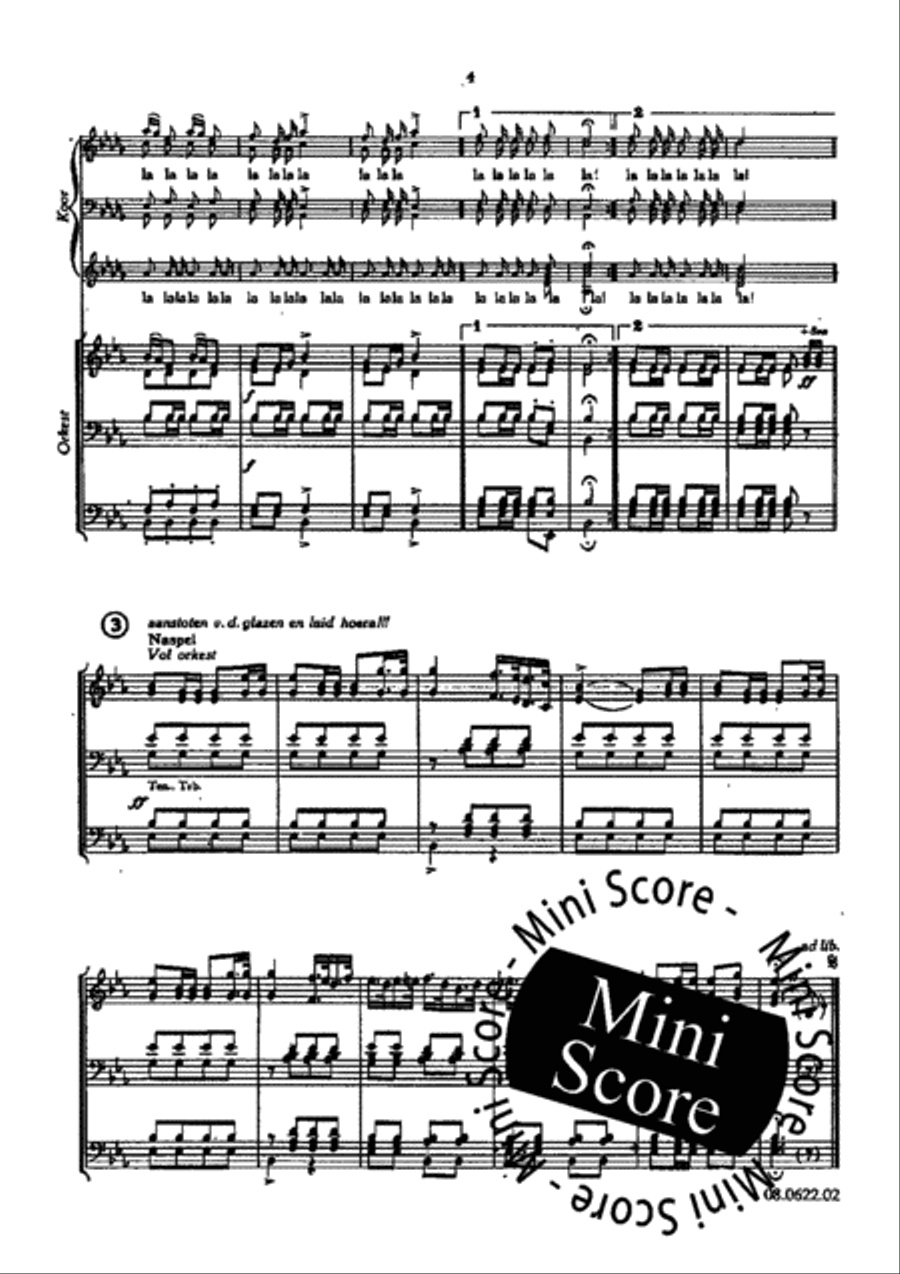 Jager Chor aus der Freischutz TTBB scores gallery preview page 6