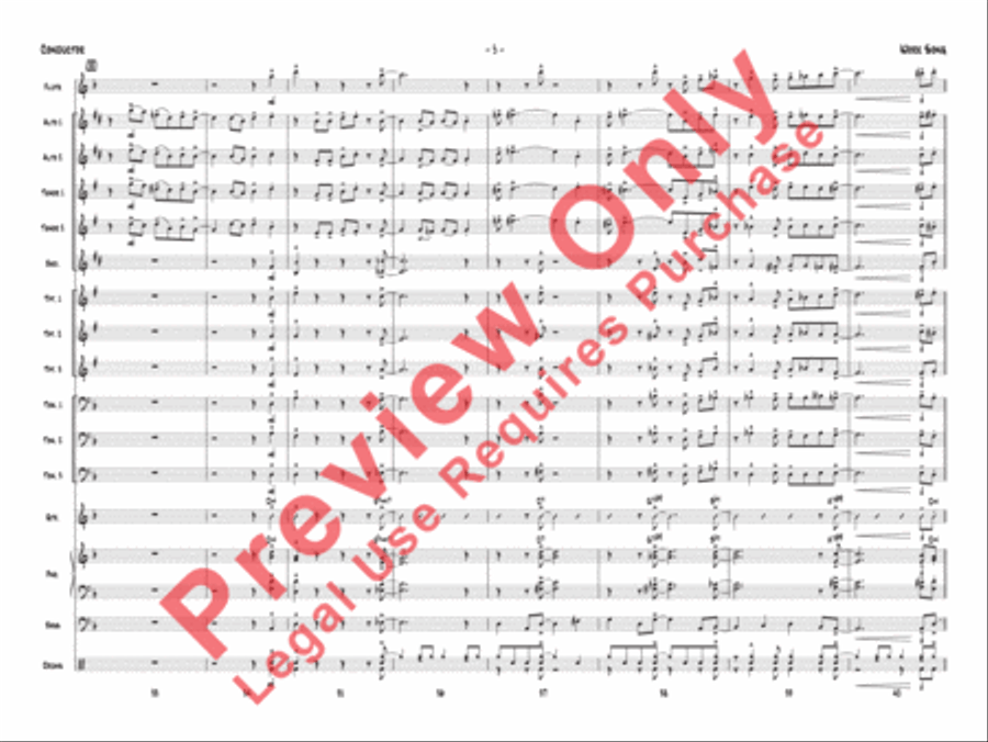 Work Song Jazz Ensemble scores gallery preview page 8
