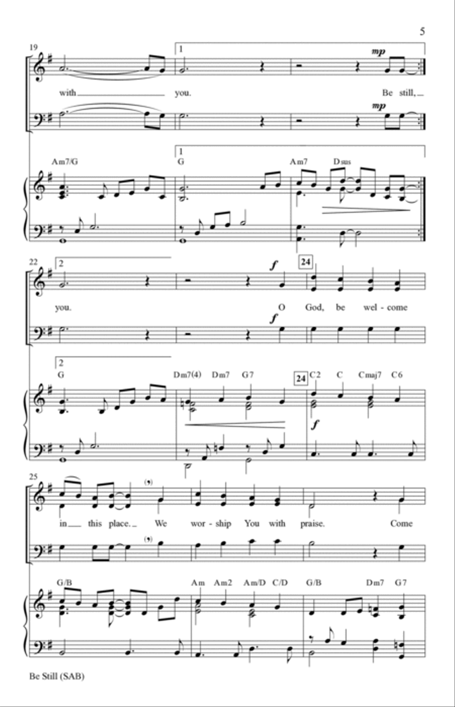 Be Still 3-Part scores gallery preview page 4