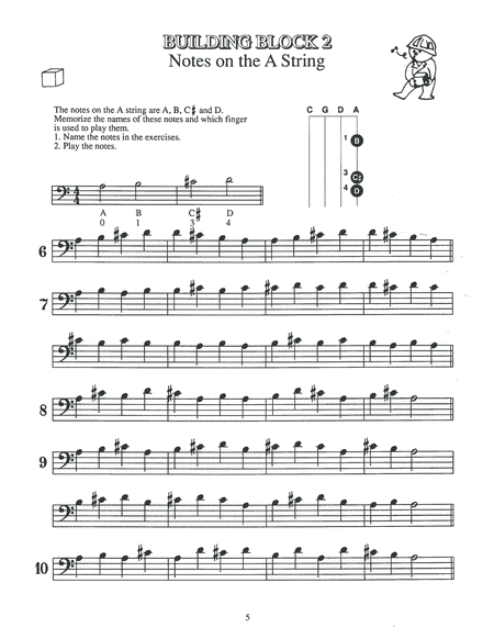 Technical Studies for Beginning Cello, Level 1