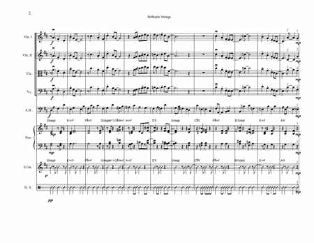 Bebopin' Strings for Jazz String Ensemble image number null