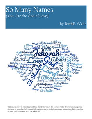 So Many Names (You Are the God of Love)