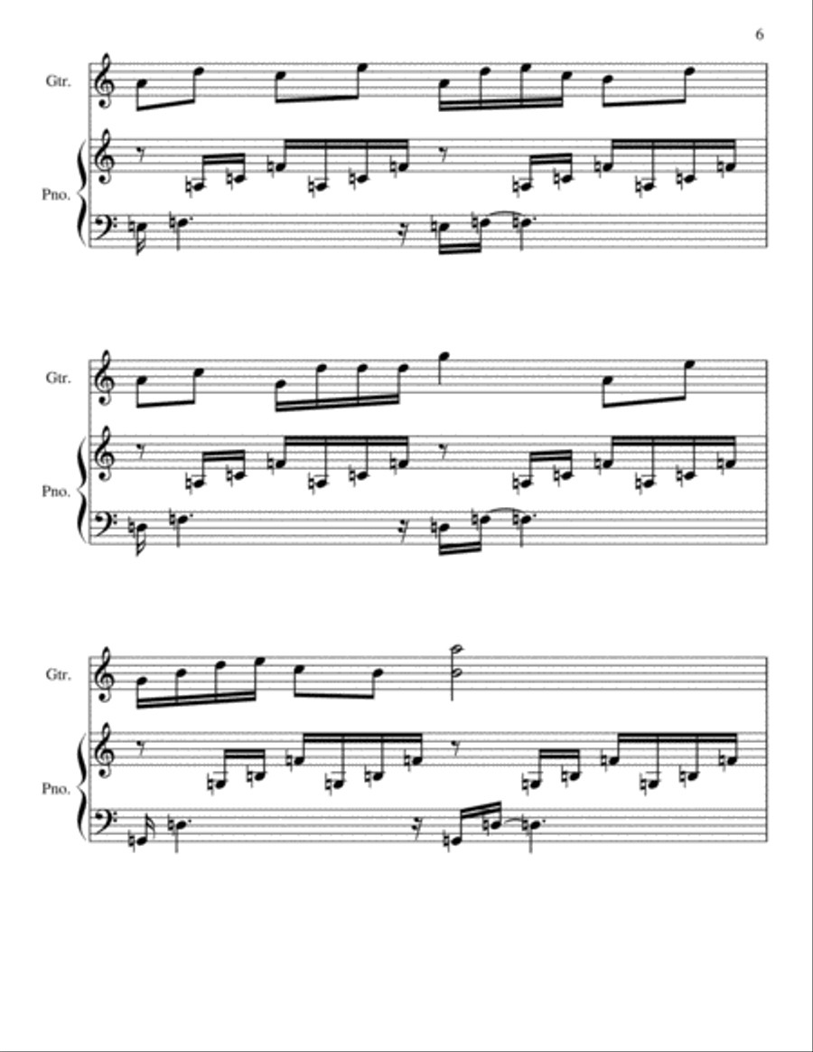 Prelude in C Small Ensemble scores gallery preview page 6