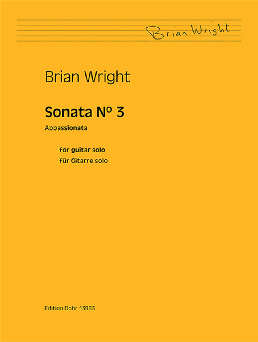 Sonata für Gitarre solo Nr. 3 