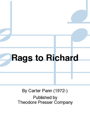 Book cover for Rags To Richard