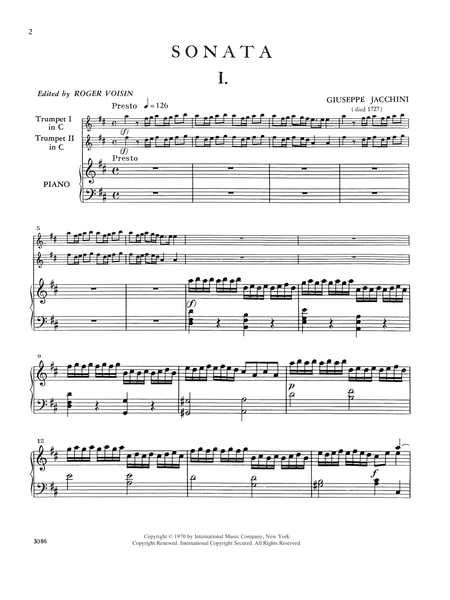 Sonata No. 1 In D Major