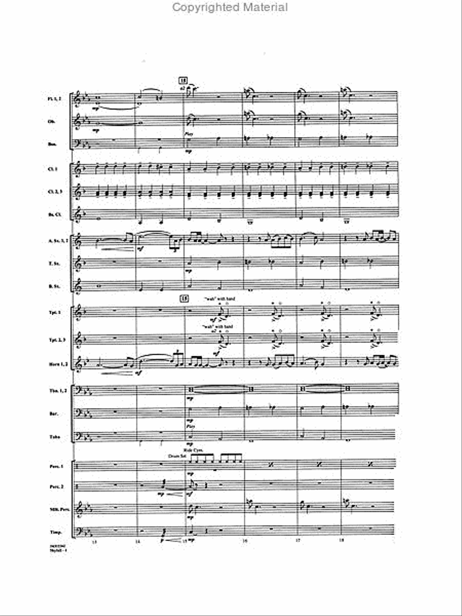 Skyfall Skyfall Concert Band scores gallery preview page 3