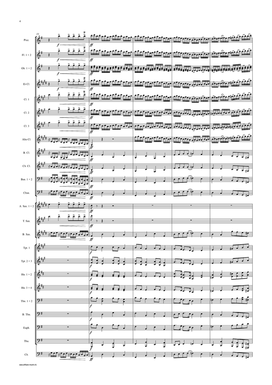 Preludio Concert Band scores gallery preview page 5