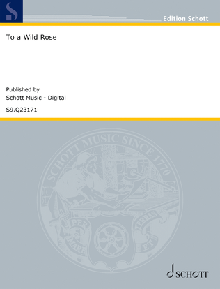 To a Wild Rose