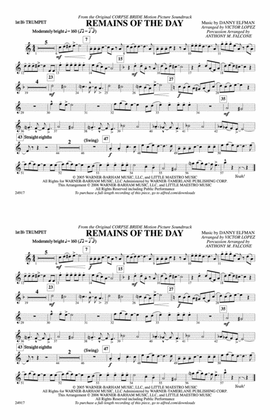 Remains of the Day (from Corpse Bride): 1st B-flat Trumpet
