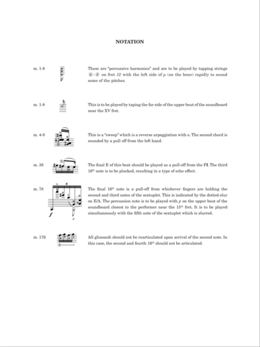 the rain falls equally on all things Classical Guitar scores gallery preview page 2