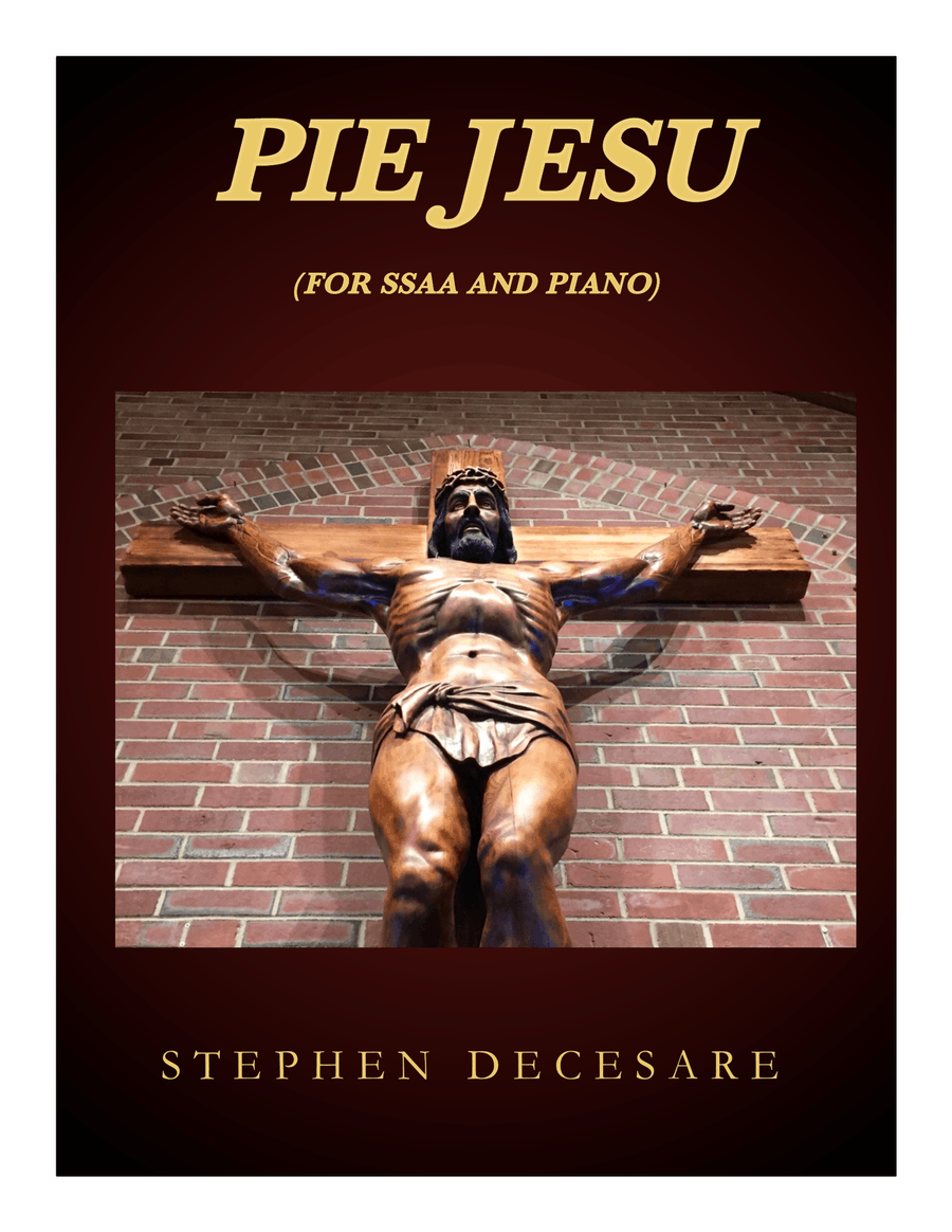 Pie Jesu (for SSAA and Piano) SSAA scores gallery preview page 1