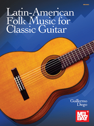 Book cover for Latin-American Folk Music for Classic Guitar