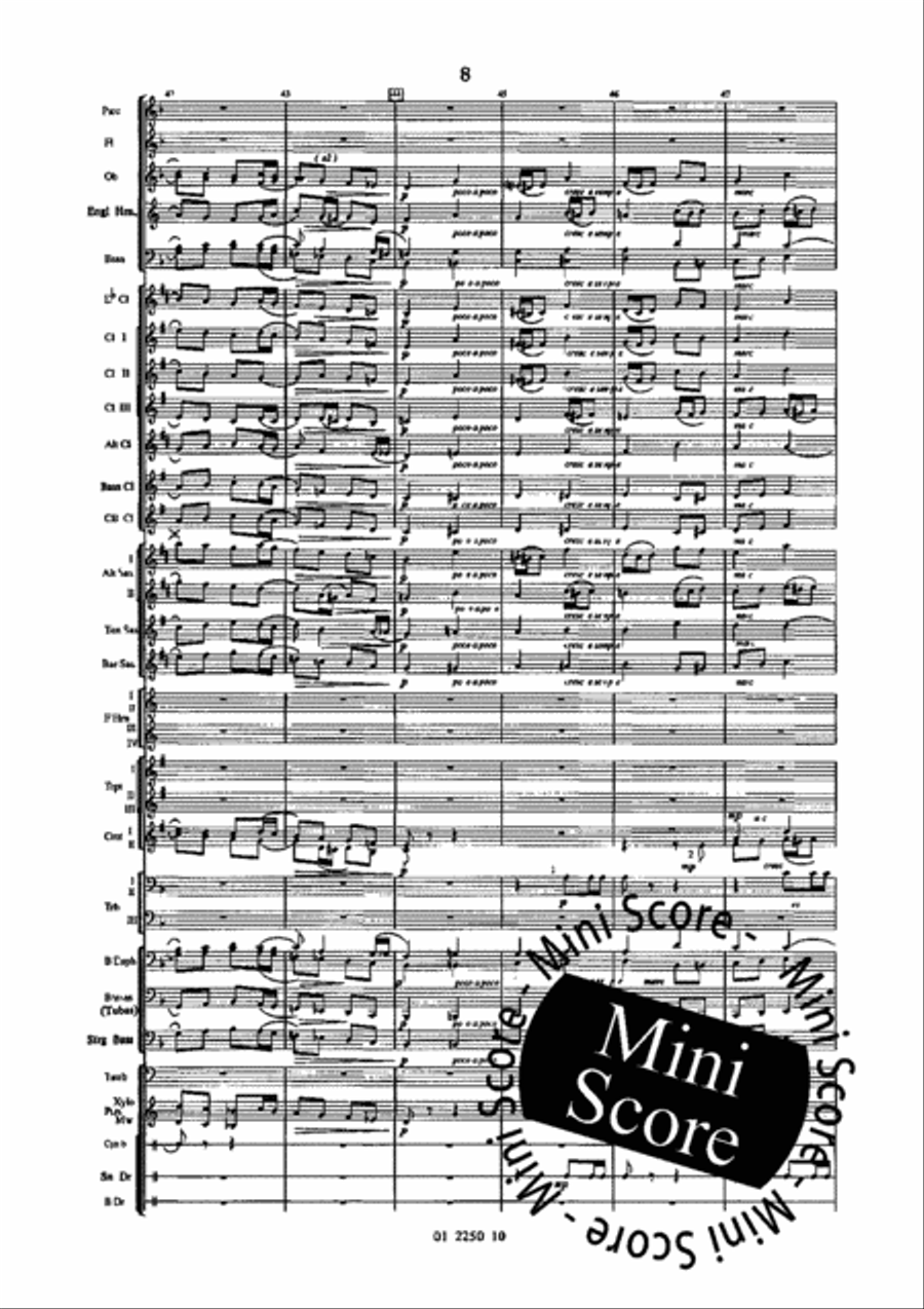 Evolutions Evolutions Concert Band scores gallery preview page 14