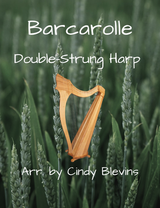 Book cover for Barcarolle, for Double-Strung Harp
