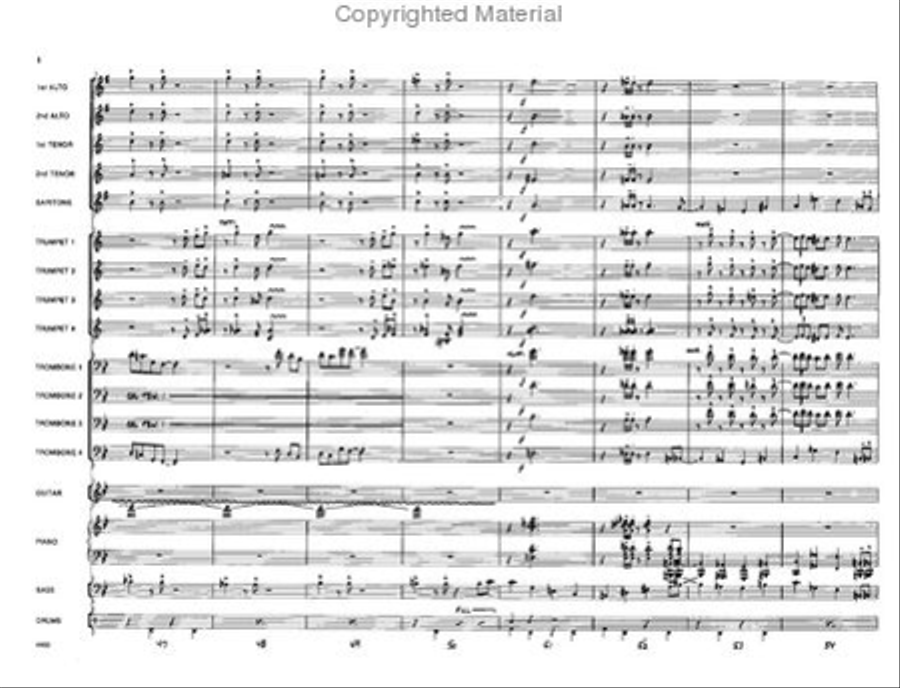 Stan's the Man Jazz Ensemble scores gallery preview page 8
