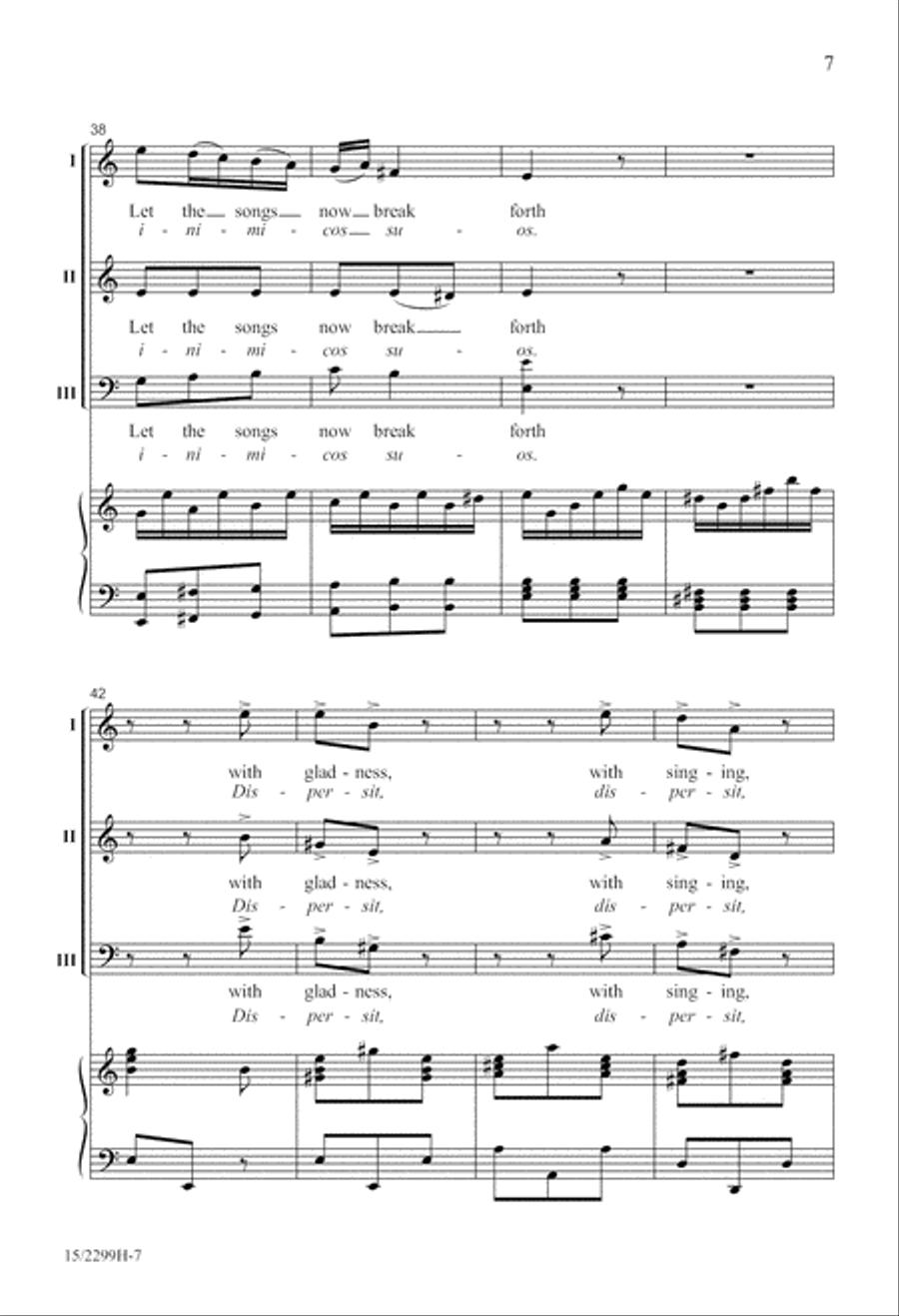 Come, Sing and Be Joyful Divisi scores gallery preview page 8