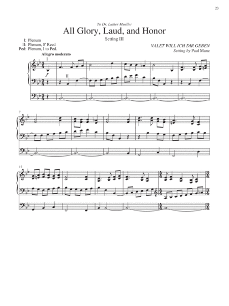 Ten Chorale Improvisations, Set 4 Organ scores gallery preview page 12