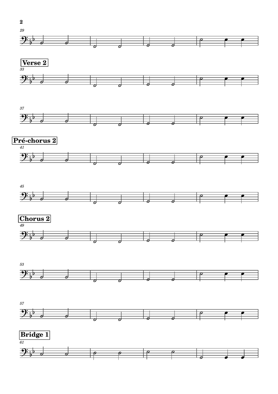 No One Double Bass scores gallery preview page 2