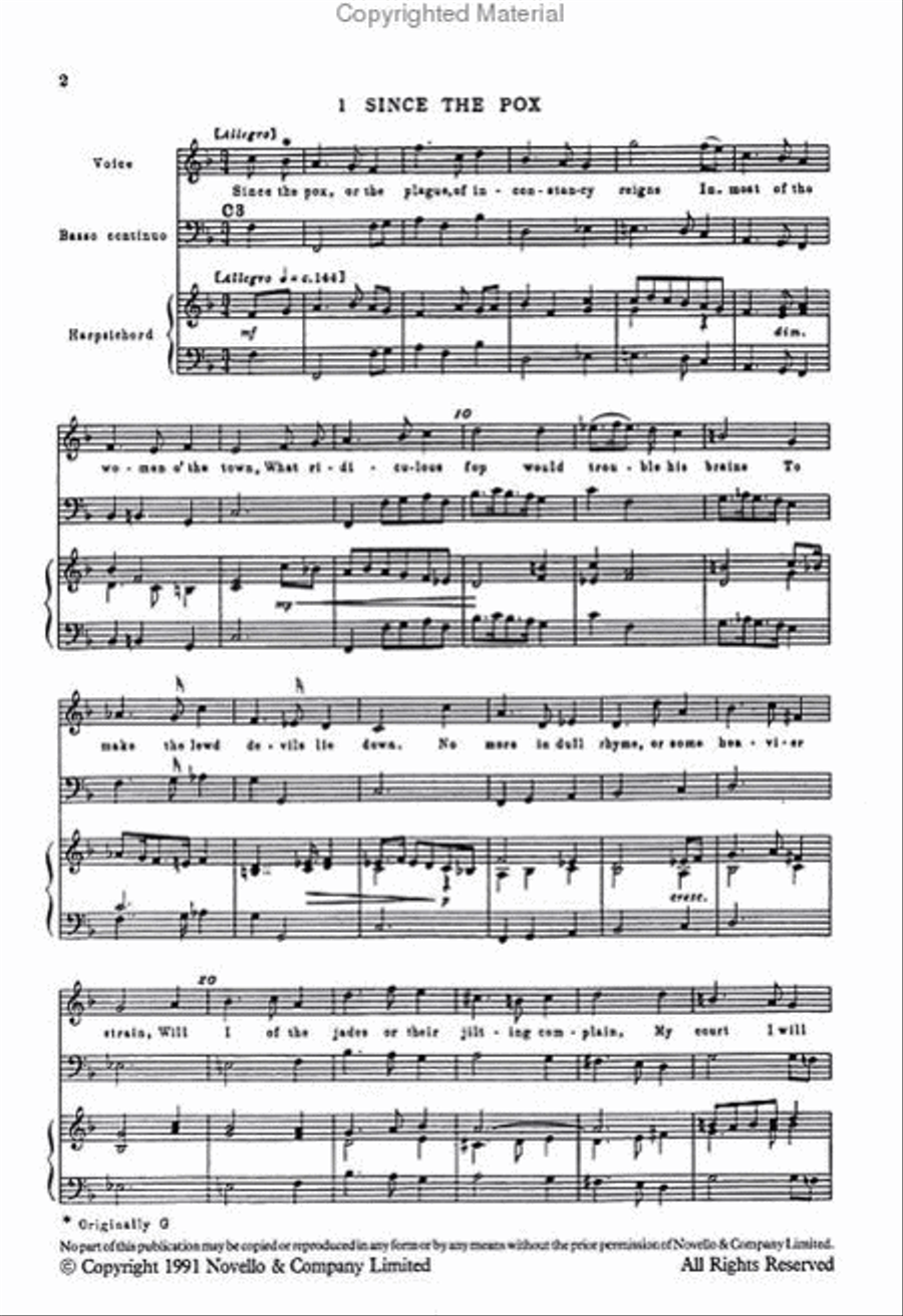 Solo Songs - Volume I High Voice scores gallery preview page 2
