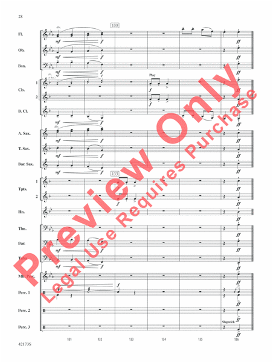 Jingle Band! Concert Band scores gallery preview page 29