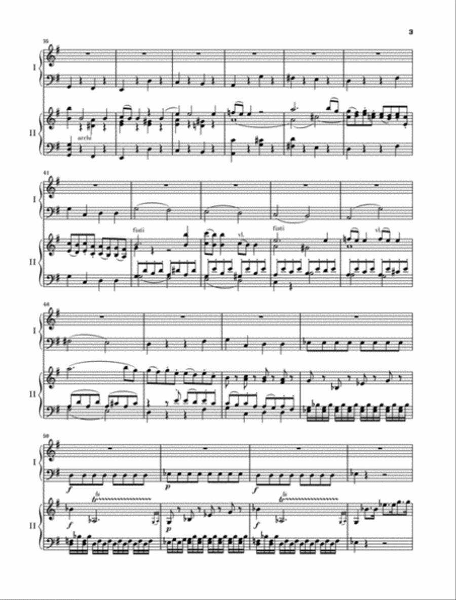 Concerto for Piano and Orchestra G Major K.453 Piano Solo scores gallery preview page 4
