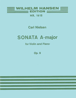 Book cover for Carl Nielsen: Sonata in A major for Violin and Piano Op.9