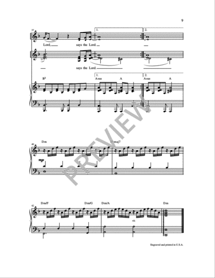 I Am the Way 3-Part scores gallery preview page 12
