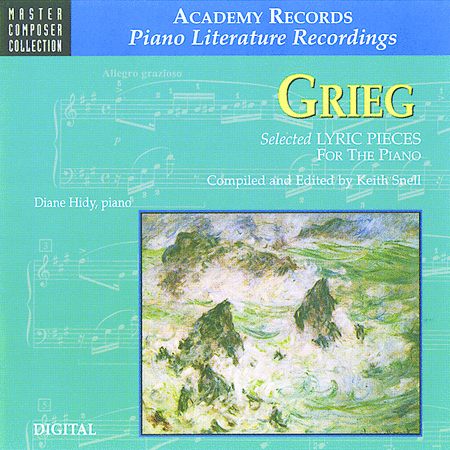 Grieg Selected Lyric Pieces For Piano-Cd