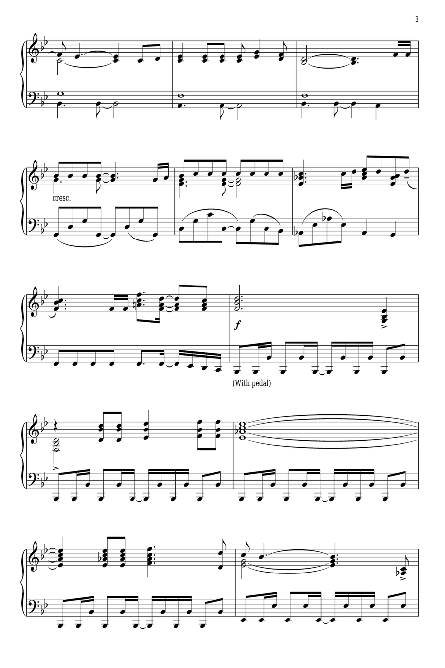 Circle Of Life (from The Lion King) Piano Solo scores gallery preview page 3