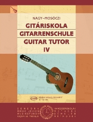 Book cover for Guitar Tutor 4 - Expanded, revised edition