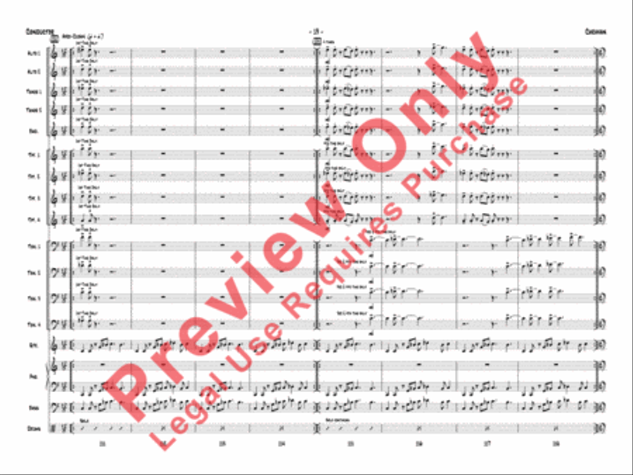 Caravan Caravan Jazz Ensemble scores gallery preview page 22