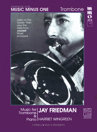 Book cover for Advanced Trombone Solos Vol 4