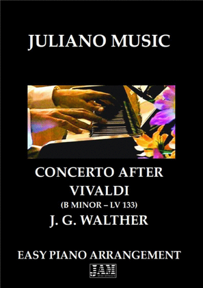 CONCERTO DEL SIGNOR MECK (EASY PIANO - C VERSION) - J. G. WALTHER