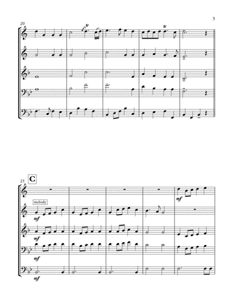 Trumpet Voluntary (Prince of Denmark's March) - Jeremiah Clarke (1674-1707) arr. Jon Clark image number null