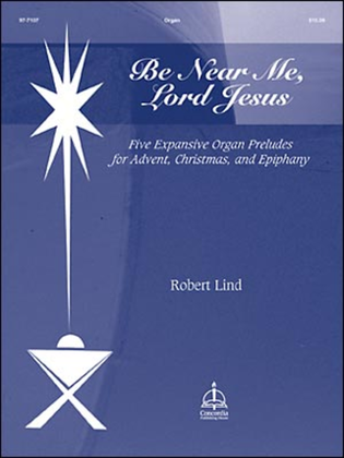 Book cover for Be Near Me, Lord Jesus